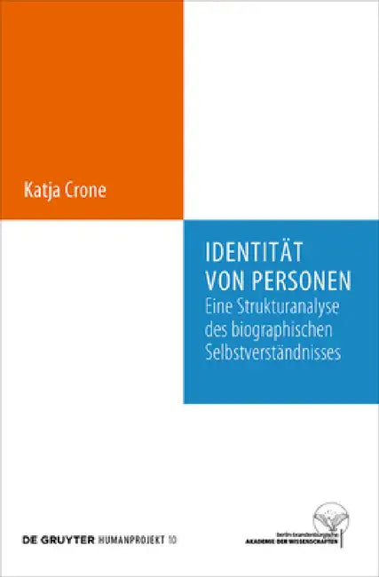 Identität von Personen by Katja Crone
