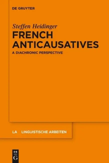 French anticausatives by Steffen Heidinger