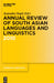 Annual Review of South Asian Languages and Linguistics: 2010 by Rajendra Singh