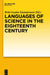 Languages of Science in the Eighteenth Century by Britt-Louise Gunnarsson