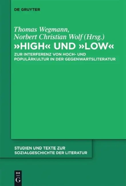 "High" und "low" by Thomas Wegmann, Norbert Christian Wolf