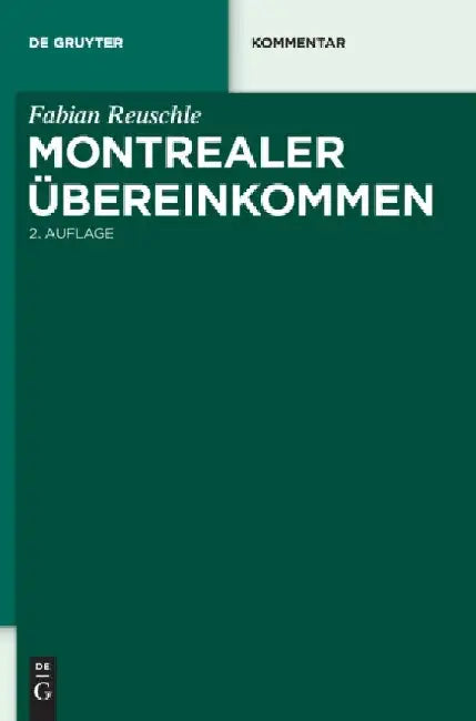 Montrealer Ubereinkommen by Fabian Reuschle