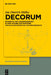 Decorum by Jan Dietrich Müller