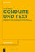 Conduite und Text by Dirk Rose
