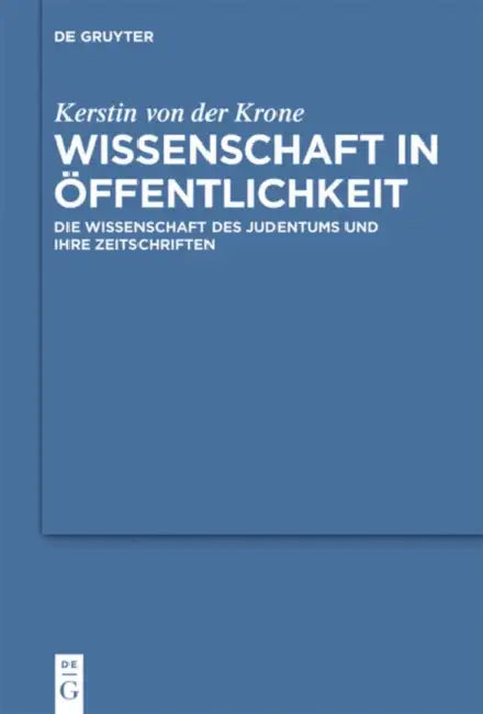 Wissenschaft in Öffentlichkeit by Kerstin Von Der Krone