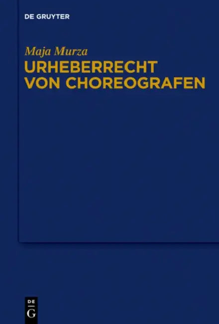 Urheberrecht von Choreografen by Maja Murza