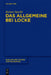 Das Allgemeine bei Locke by Rainer Specht
