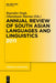 Annual Review of South Asian Languages and Linguistics: 2011 by Rajendra Singh, Ghanshyam Sharma