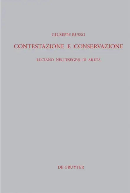 Contestazione e conservazione by Giuseppe Russo