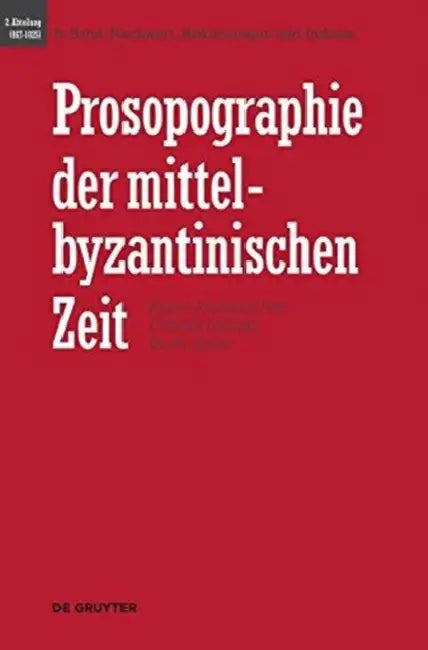 Nachwort, Abkurzungen Und Indices by Ralph-Johannes Lilie