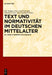 Text und Normativität im deutschen Mittelalter by Elke Brüggen, Franz-Josef Holznagel, Sebastian Coxon