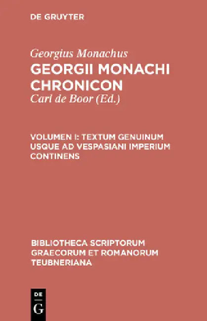 Textum Genuinum Usque AD Vespasiani Imperium Continens by Peter Wirth
