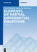Elements of Partial Differential Equations by Pavel Drabek