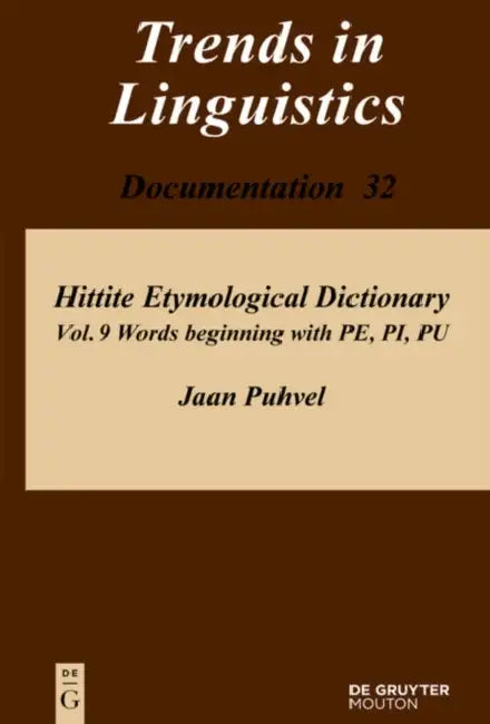 Words Beginning with Pe, Pi, Pu by Jaan Puhvel