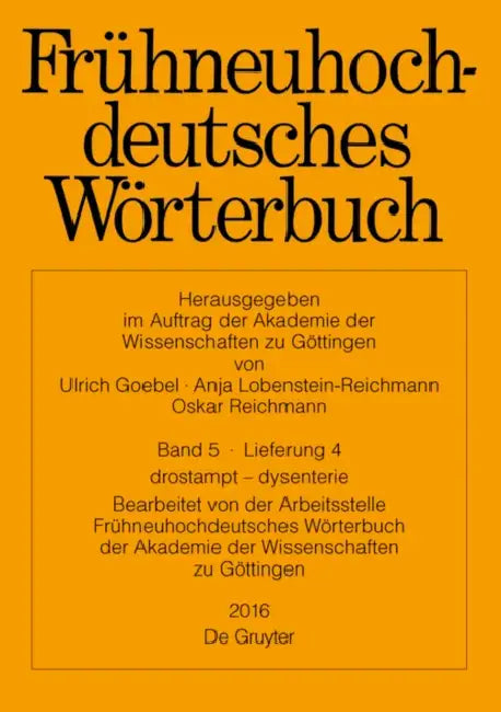 Trostbrief - Dysenterie by Arbeitsstelle Der Akademie Der Wissensch