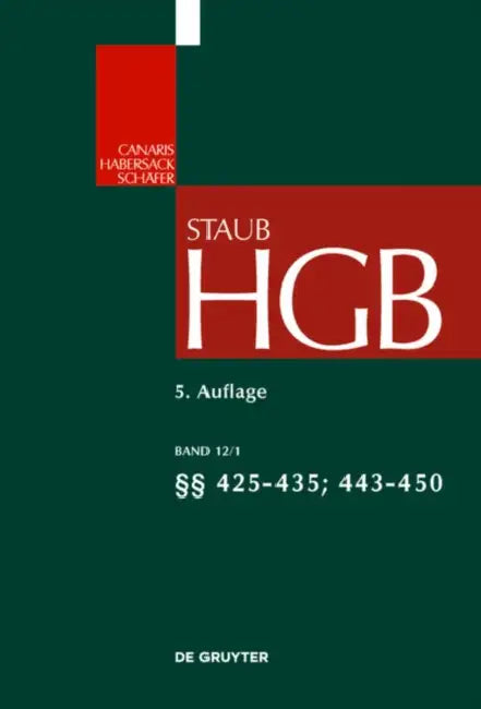 §§ 425 - 435, 443 - 450 by Andreas Maurer