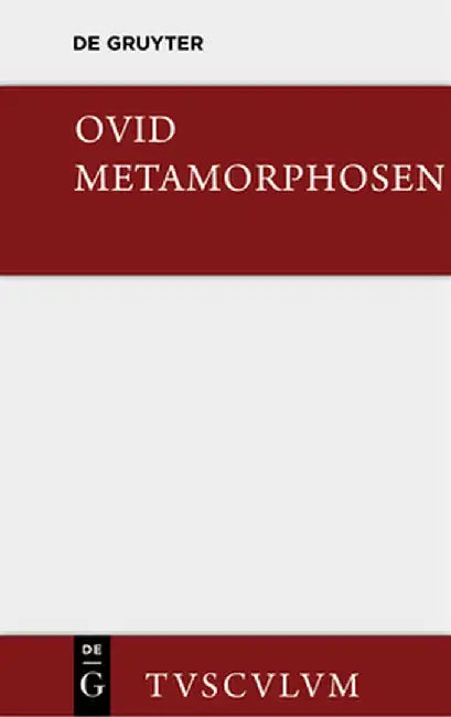 Metamorphosen by Publius Ovidius Naso