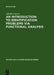 An Introduction to Identification Problems via Functional Analysis by Alfredo Lorenzi