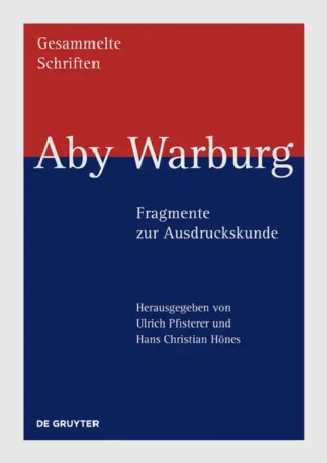 Aby Warburg - Fragmente Zur Ausdruckskunde by Ulrich Pfisterer, Hans Christian Hönes