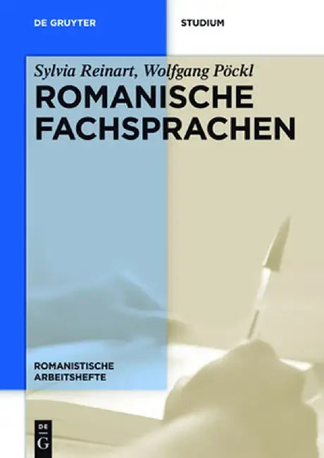 Romanische Fachsprachen by Sylvia Reinart