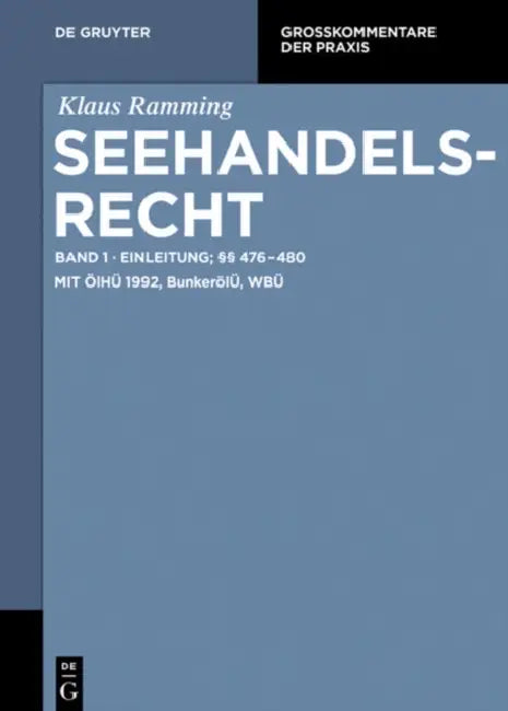 Einleitung; 476 - 480: Mit Olhu 1992, Bunkerolu, Wbu by Klaus Ramming