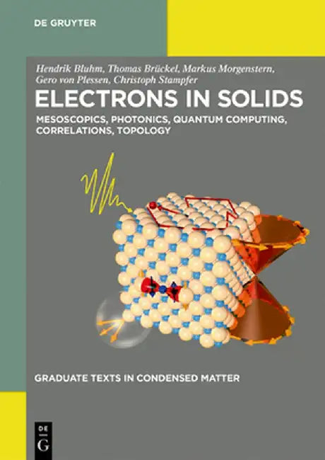 Electrons in Solids: Mesoscopics, Photonics, Quantum Computing, Correlations, Topology by Hendrik Bluhm