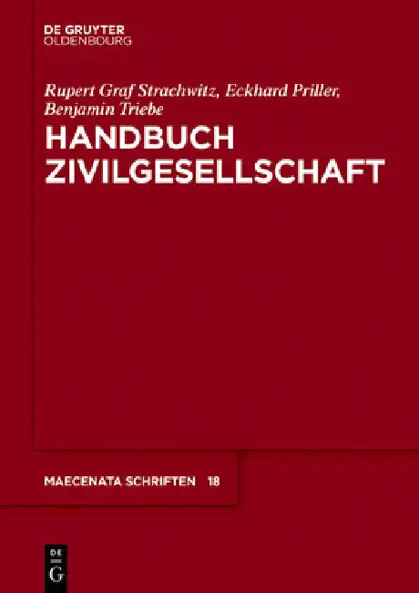 Handbuch Zivilgesellschaft by Rupert Graf Strachwitz