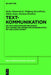 Textkommunikation by Heiko Hausendorf, Wolfgang Kesselheim, Hiloko Kato