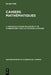 Cahiers mathématiques, III, Morceaux choisis d'algèbre et de combinatoire pour les sciences humaines by de Gruyter