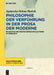 Philosophie Der Verführung in Der Prosa Der Moderne: Polnische Und Deutschsprachige Autoren Im Vergleich by Agnieszka Helena Hudzik