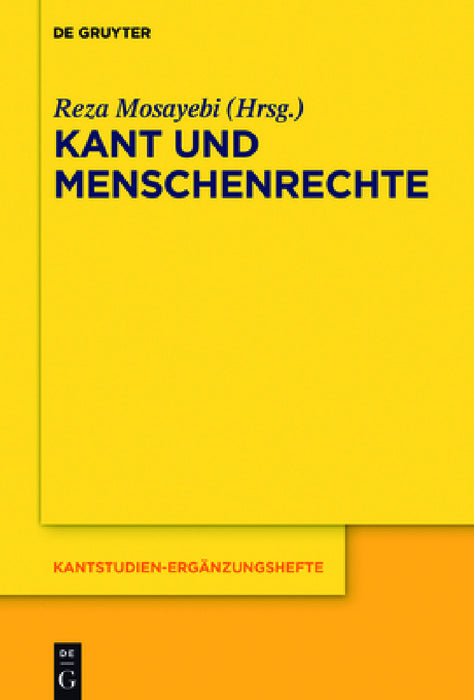 Kant und Menschenrechte by Reza Mosayebi