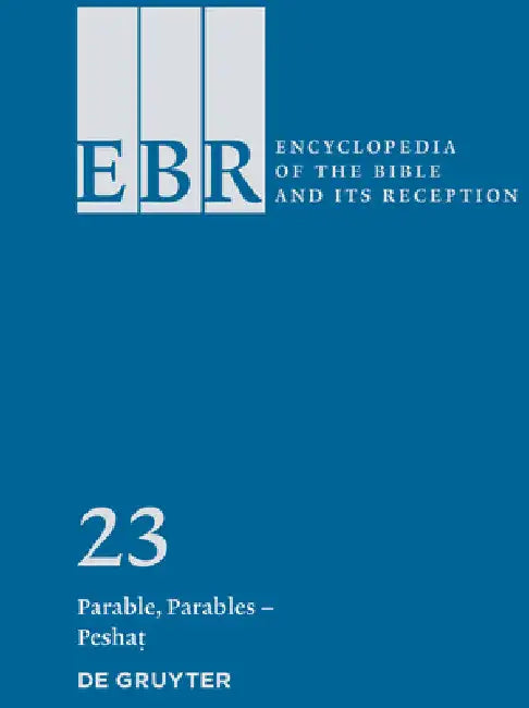 Parable, Parables - Peshaṭ by Constance M. Furey
