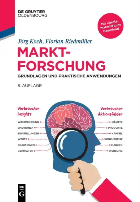 Marktforschung: Grundlagen Und Praktische Anwendungen by Jorg Koch, Florian Riedmuller