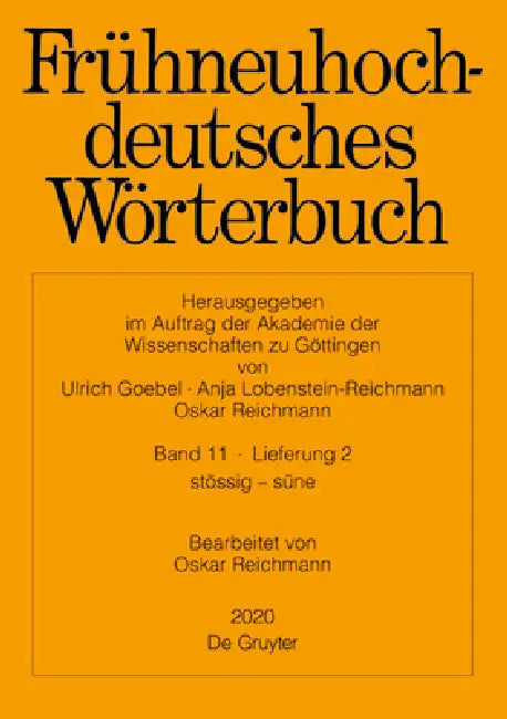 Stössig - Süne by Oskar Reichmann