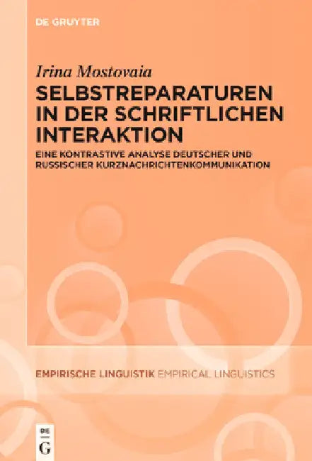 Selbstreparaturen in der schriftlichen Interaktion by Irina Mostovaia