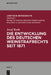 Die Entwicklung Des Deutschen Weinstrafrechts Seit 1871 by Josef Roth