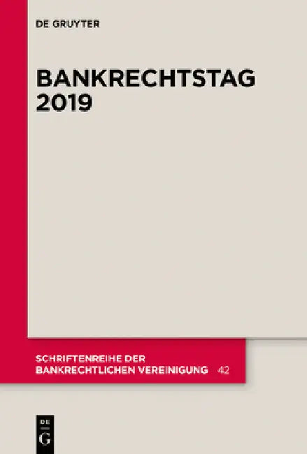 Bankrechtstag 2019 by Peter O. Mülbert