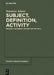 Subject, Definition, Activity: Framing Avicenna's Science of the Soul by Tommaso Alpina