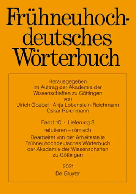 Refutieren - Römisch by Arbeitsstelle Der Akademie Der Wissensch