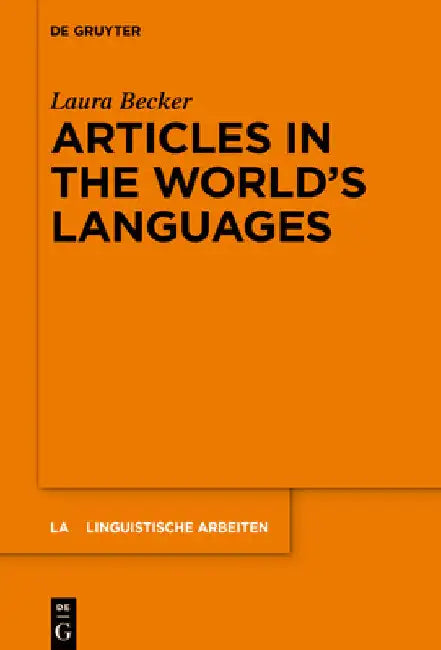 Articles in the World's Languages by Laura Becker