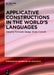 Applicative Constructions in the World's Languages by Fernando Zuniga