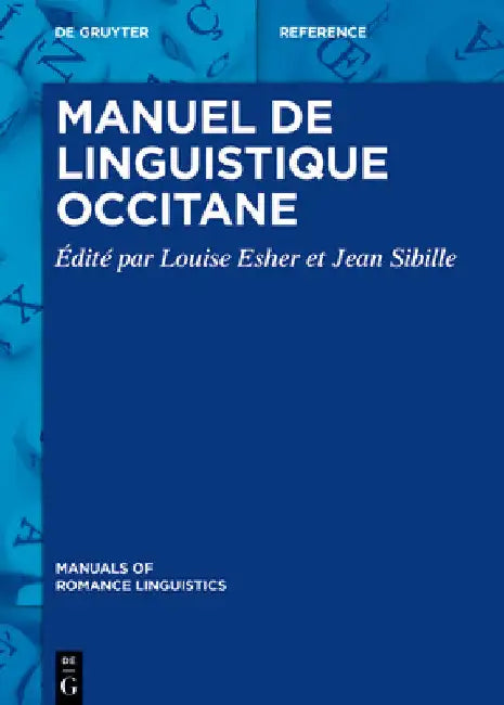Manuel de Linguistique Occitane by Louise Esher