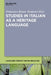 Studies in Italian as a Heritage Language by Francesco Bryan Romano
