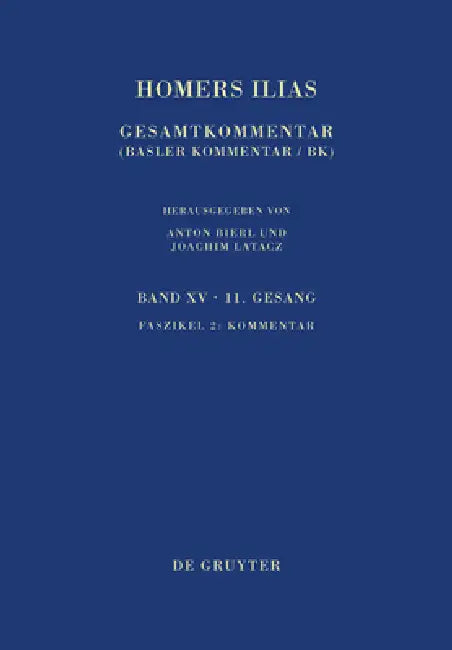 Kommentar by Marina Coray, Martha Krieter-Spiro