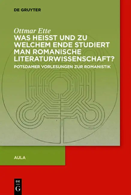Was Heisst Und Zu Welchem Ende Studiert Man Romanische Literaturwissenschaft?: Potsdamer Vorlesungen Zur Romanistik by Ottmar Ette