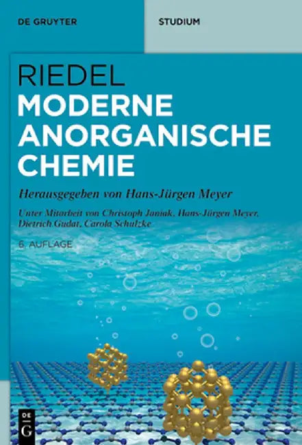 Riedel Moderne Anorganische Chemie by Christoph Janiak