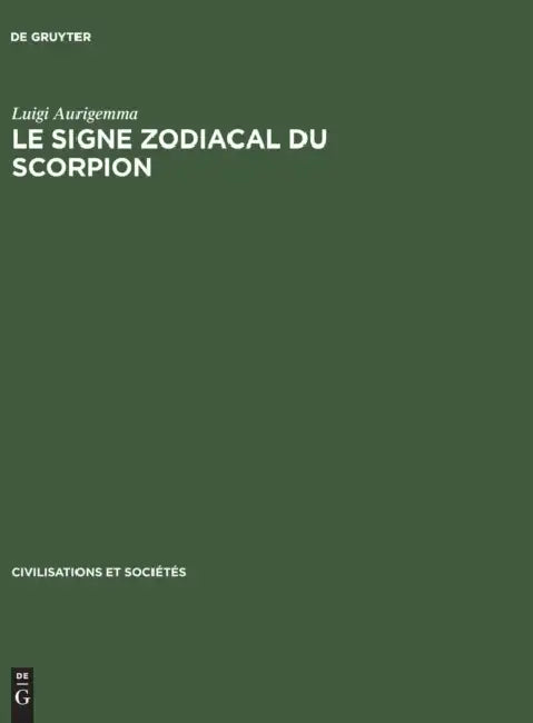 Le Signe zodiacal du Scorpion by Luigi Aurigemma