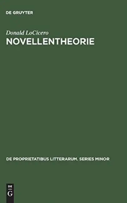 Novellentheorie: The Practicality of the Theoretical by Donald Locicero