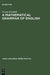 A Mathematical Grammar of English by George Hemphill