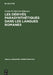 Les dérivés parasynthétiques dans les langues romanes by Sanda Reinheimer-Ripeanu